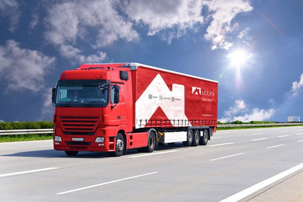 Ubbink LKW Branding